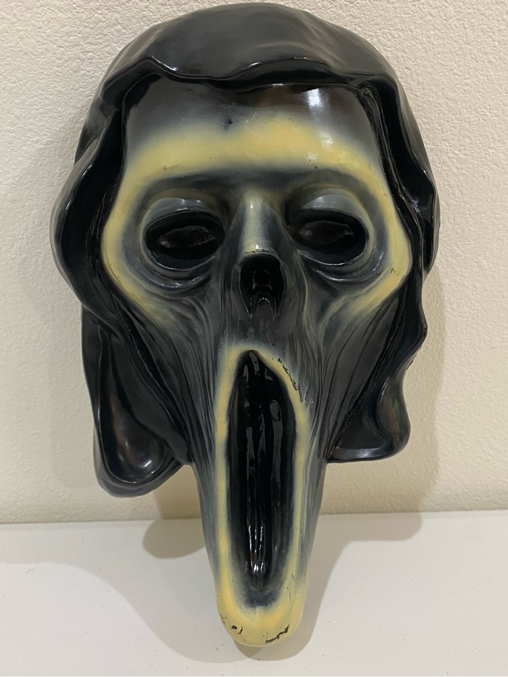 Vtg Paper Magic Group Screamer 3D Wall Plaque Ghost Face Scream Halloween 1996